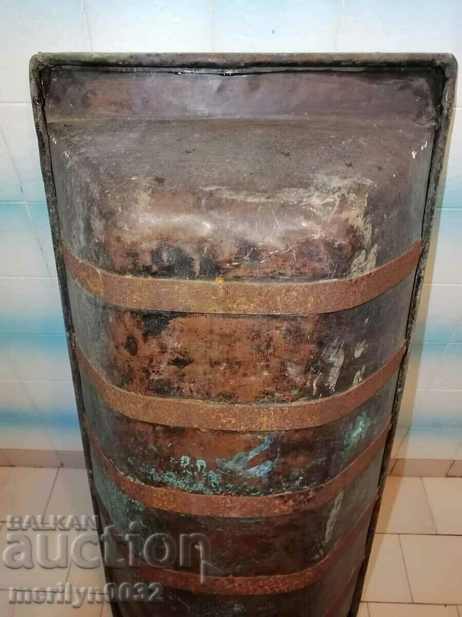 Old copper trough household vessel basin copper - 5 Old copper trough household vessel basin copper - 5