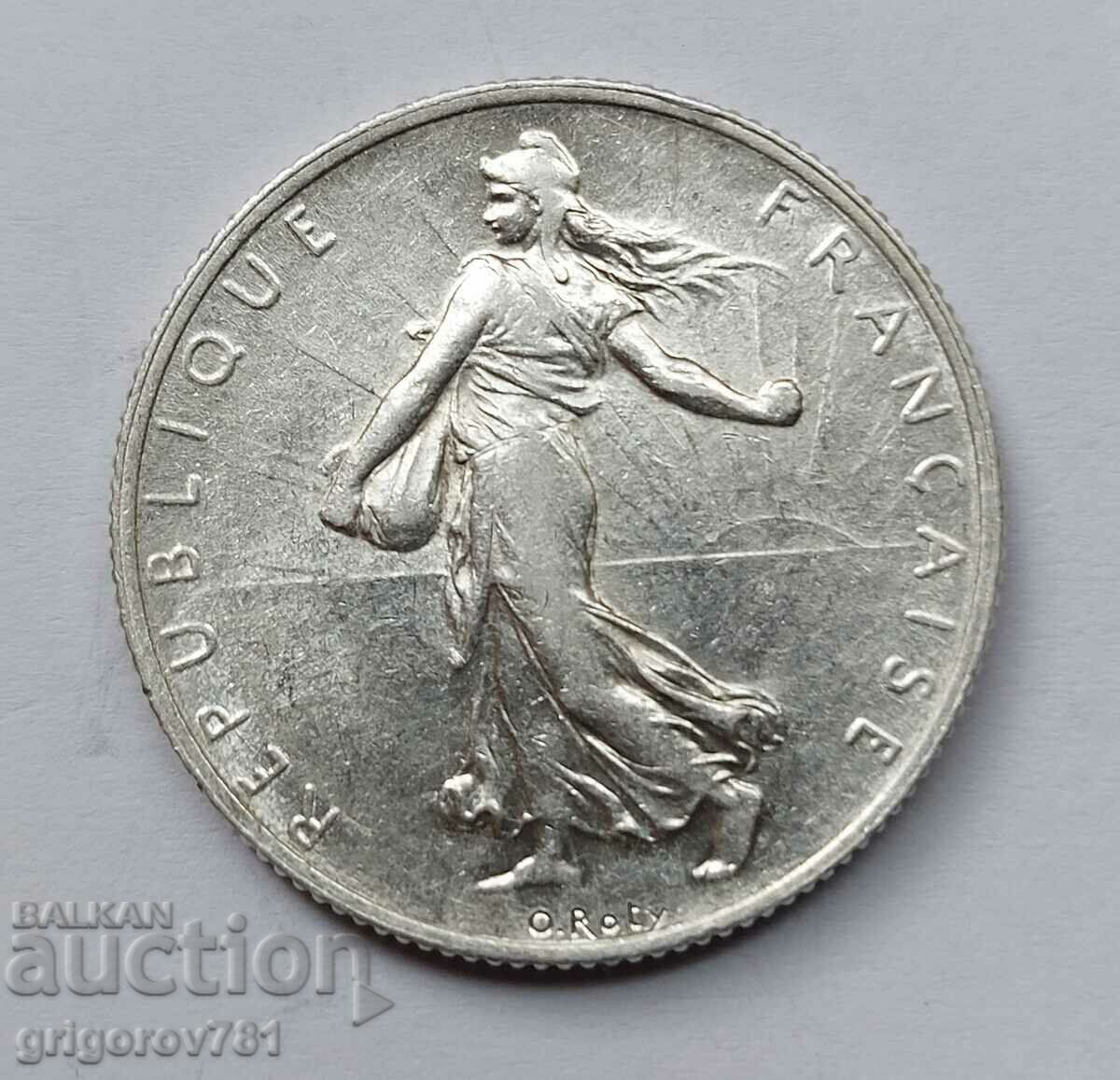 2 Franci Argint Franta 1919 - Moneda de argint #142 cu preț € 11.76 | 23.00 BGN