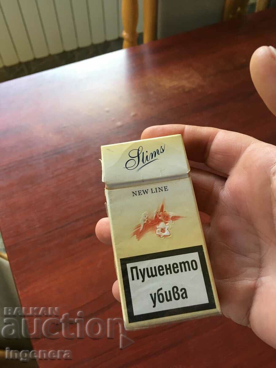 CIGARETTE SLIMS BOX PRINTED NOT FULL FOR COLLECTION with price 7.00 BGN | € 3.58