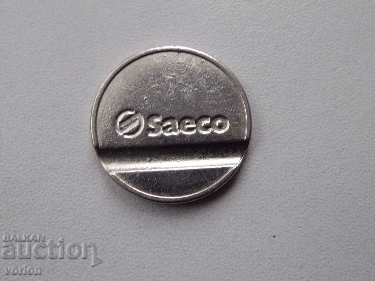 Token for Saeco coffee machine - Italy.