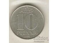 + RDG 10 pfennig 1973