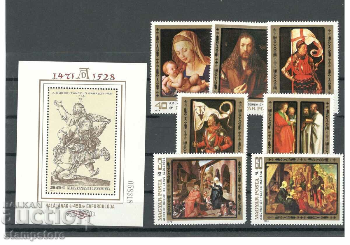 Ungaria - 400 de ani de la moartea lui Albrecht Dürer - Tablouri