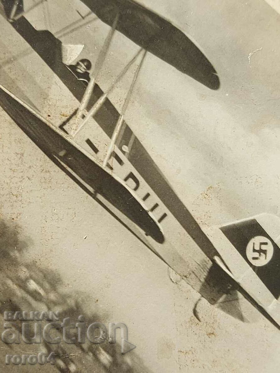 Auction PLANE - PILOT - SWASTIK - WW II Auction PLANE - PILOT - SWASTIK - WW II