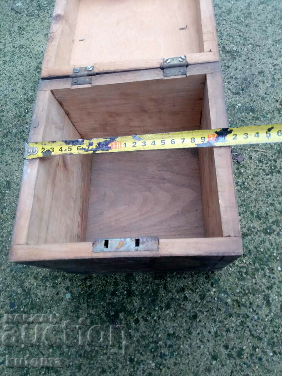 Auction Old parcel box from royal times Auction Old parcel box from royal times