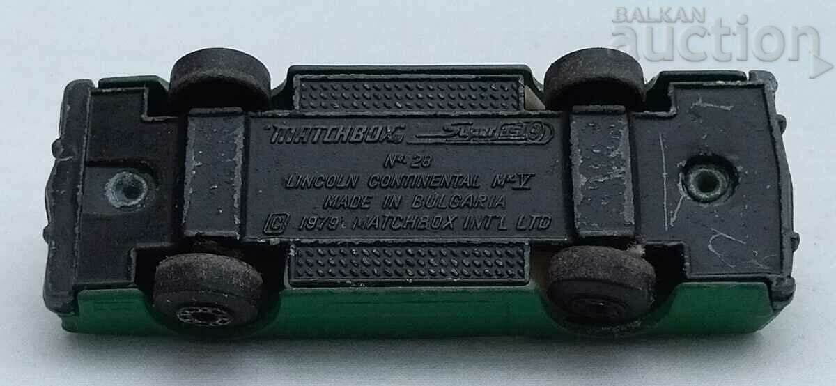 КОЛИЧКА MATCHBOX LINCOLN CONTINENTAL 1979 г. BG № 28 - 7 КОЛИЧКА MATCHBOX LINCOLN CONTINENTAL 1979 г. BG № 28 - 7