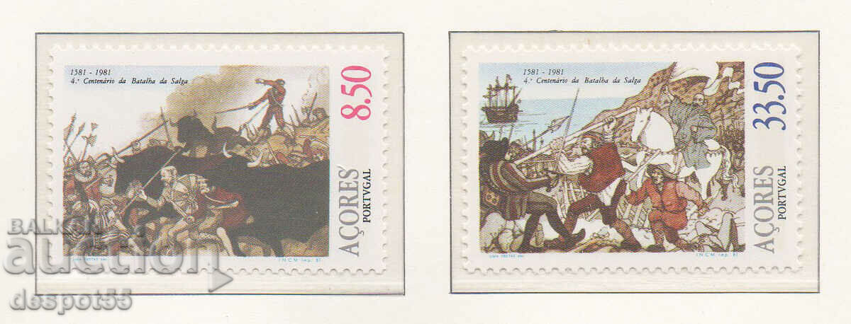 1980. Azores. 400th anniversary of the Battle of Salga.