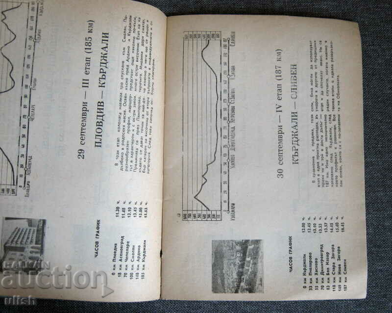 XIX International Cycling Tour of Bulgaria 1969 with price 25.00 BGN | € 12.78 XIX International Cycling Tour of Bulgaria 1969 with price 25.00 BGN | € 12.78