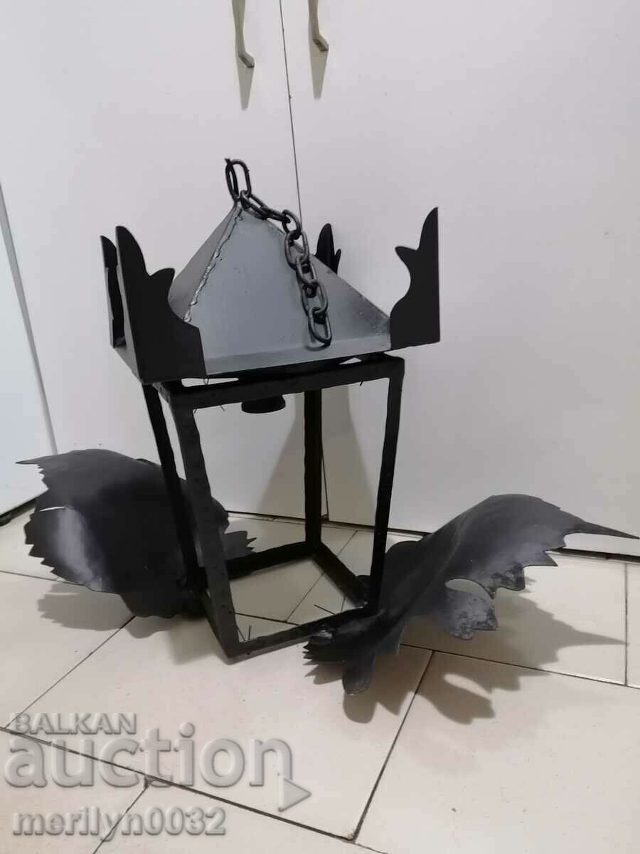 Auction Old electric lantern lamp shade chandelier NRB Auction Old electric lantern lamp shade chandelier NRB