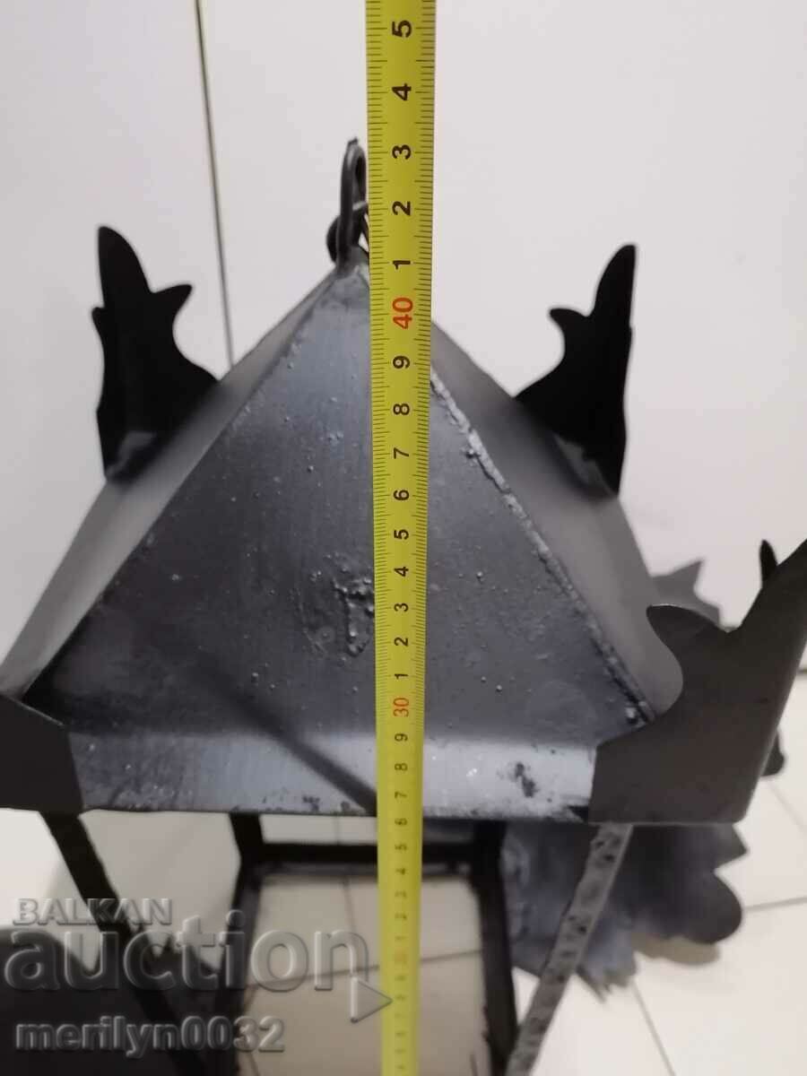 Old electric lantern lamp shade chandelier NRB - 5 Old electric lantern lamp shade chandelier NRB - 5