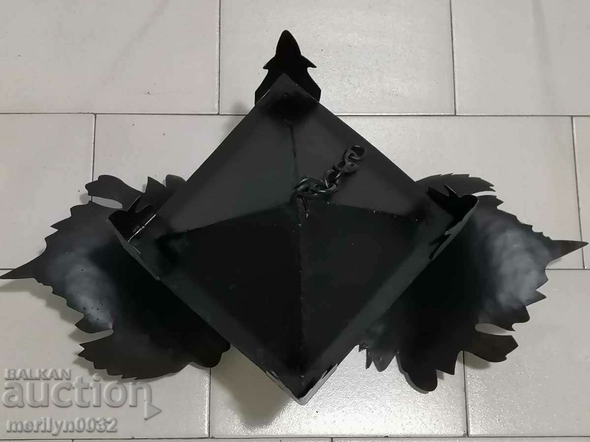 Old electric lantern lamp shade chandelier NRB - 7 Old electric lantern lamp shade chandelier NRB - 7