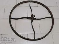 Wrought wheel from mechanism chakrak machine wrought iron