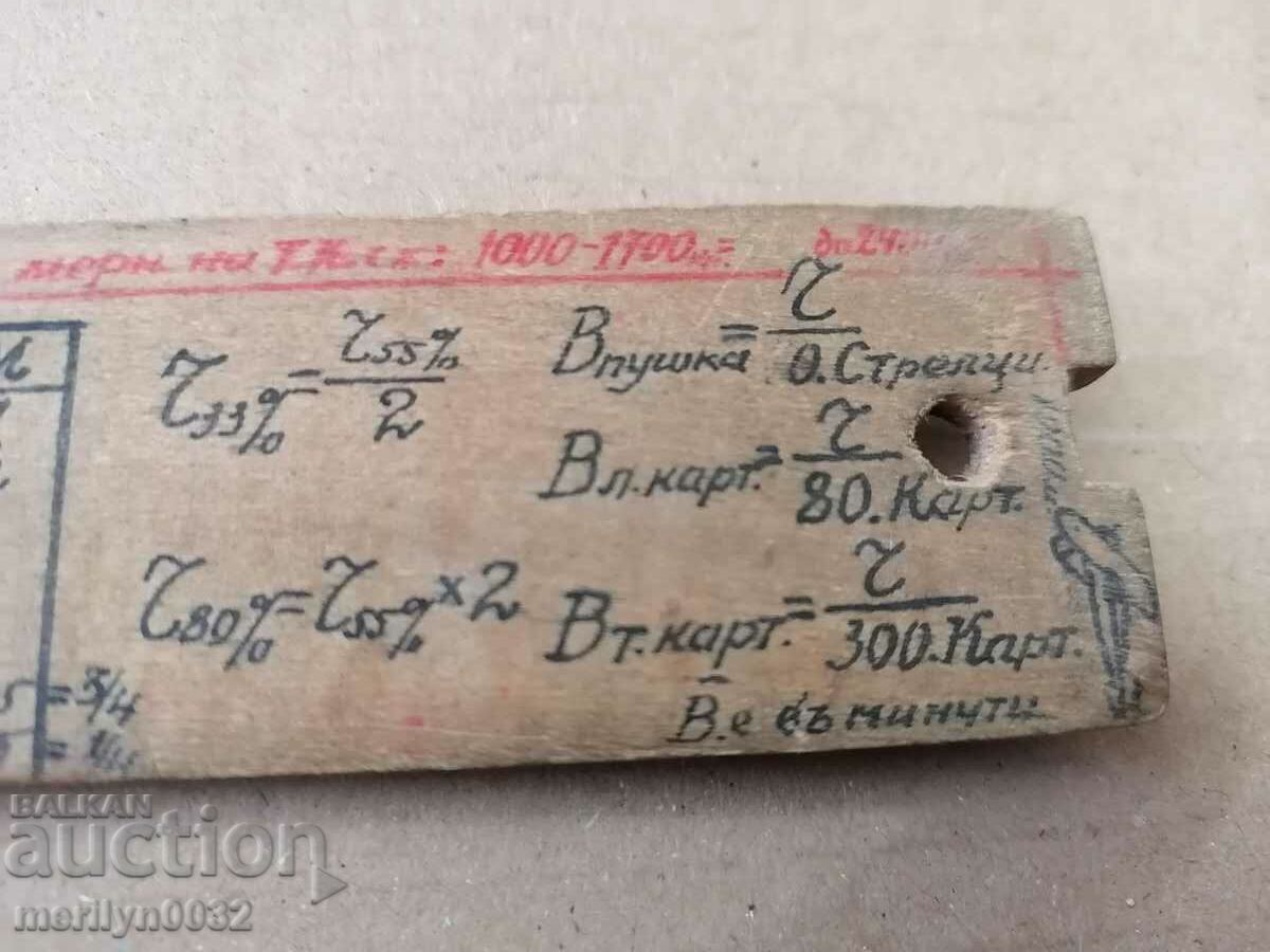 Delivery of Commander's Ruler from WW1 WW2 Commander's Bag Delivery of Commander's Ruler from WW1 WW2 Commander's Bag