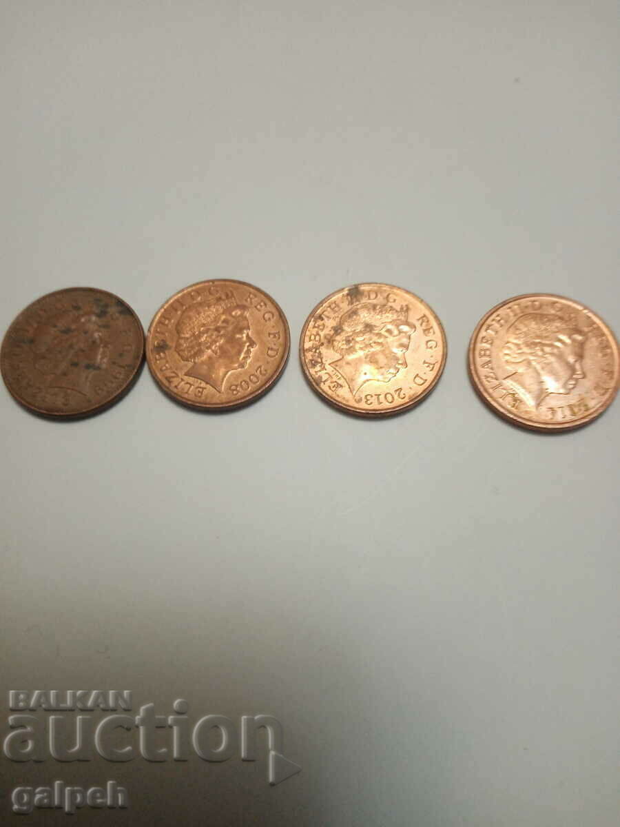 Delivery of New Year discounts ENGLAND - LOT 1 PENNY - 11 pcs. - BGN 6