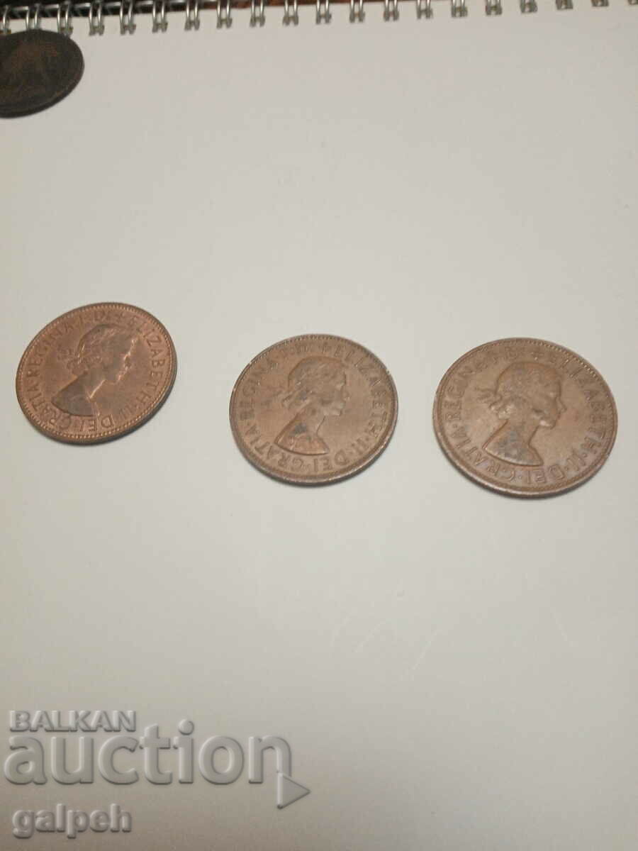 New Year discounts ENGLAND Lot 1 PENNY - 4 pcs. - BGN 10 - 7 New Year discounts ENGLAND Lot 1 PENNY - 4 pcs. - BGN 10 - 7