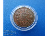 RS(53) Bayern Germania 1 Pfennig 1863 Rar