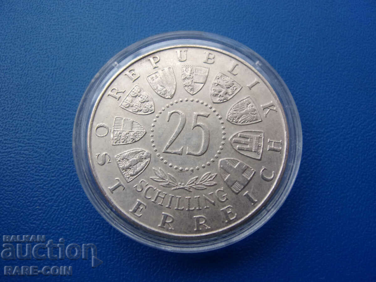 RS(53) Austria 25 Schilling 1956 Rar cu preț € 12.78 | 25.00 BGN