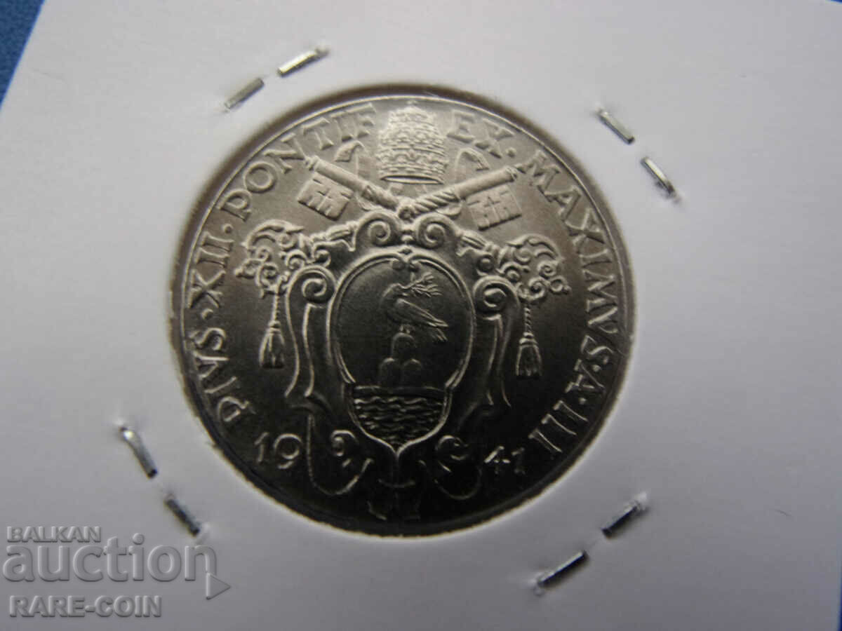 Licitație RS(53) Vatican 50 Cent 1941 UNC Rare Licitație RS(53) Vatican 50 Cent 1941 UNC Rare