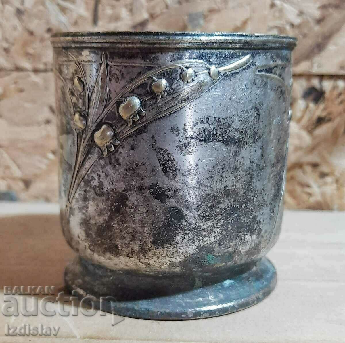 Delivery of Antique Silver Plated German Coaster