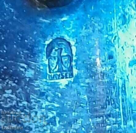 Antique Silver Plated German Coaster - 6