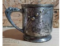 Αντίκα επάργυρο γερμανικό σουβέρ