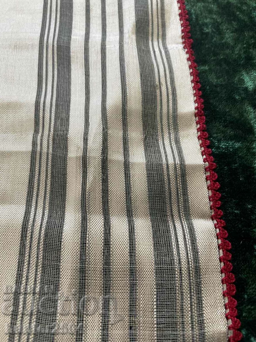 Shawl, towel-100/43 cm, border with price 54.95 BGN | € 28.10 Shawl, towel-100/43 cm, border with price 54.95 BGN | € 28.10