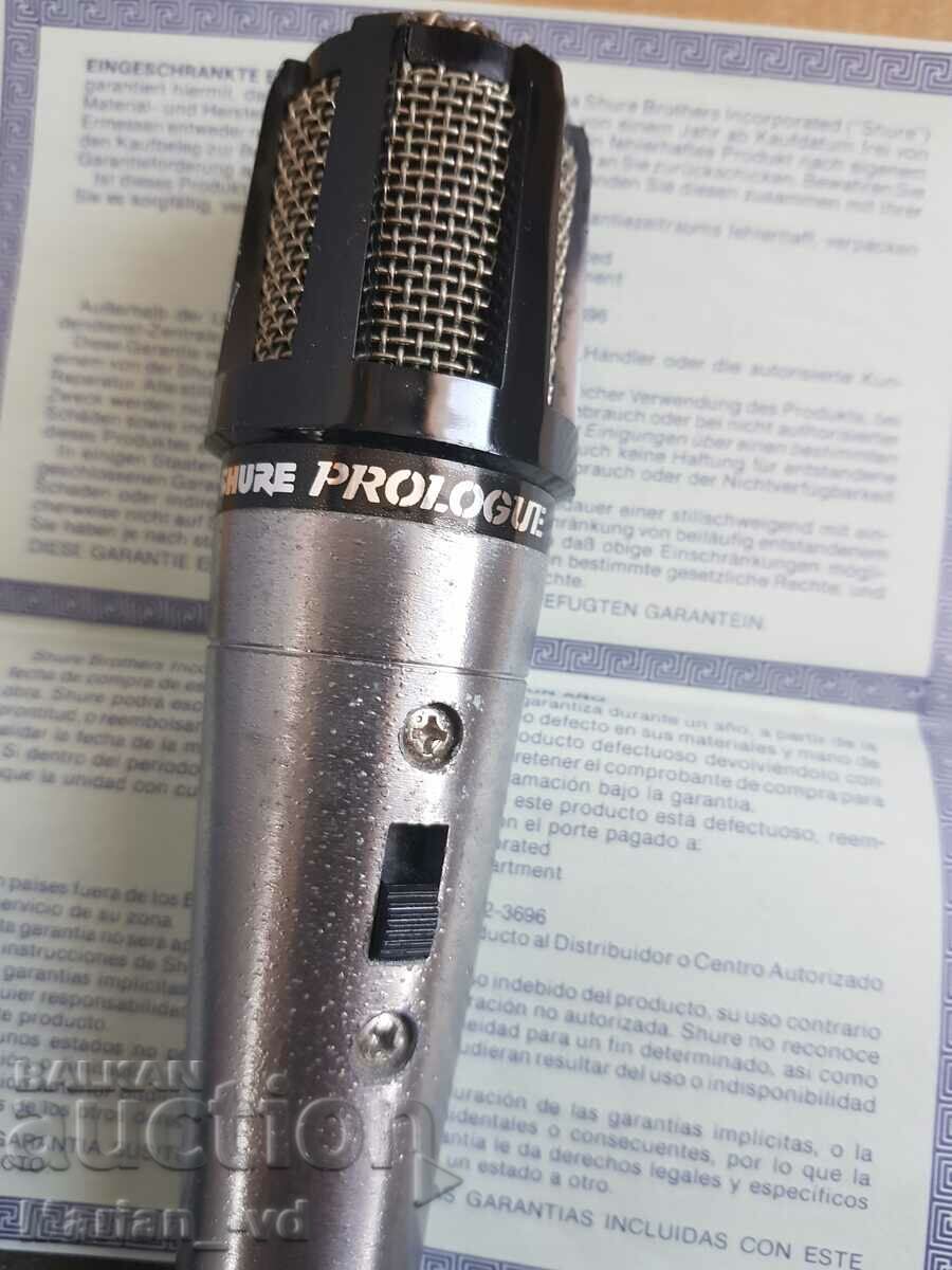 Microfon prolog