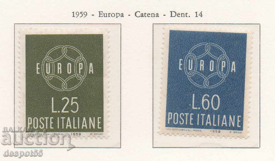1959. Италия. Европа.