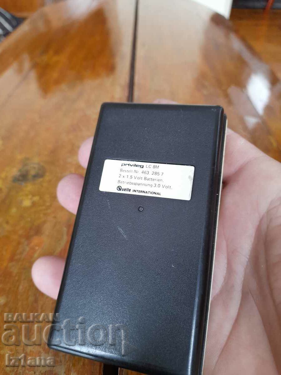 Vechiul calculator Privileg - 5