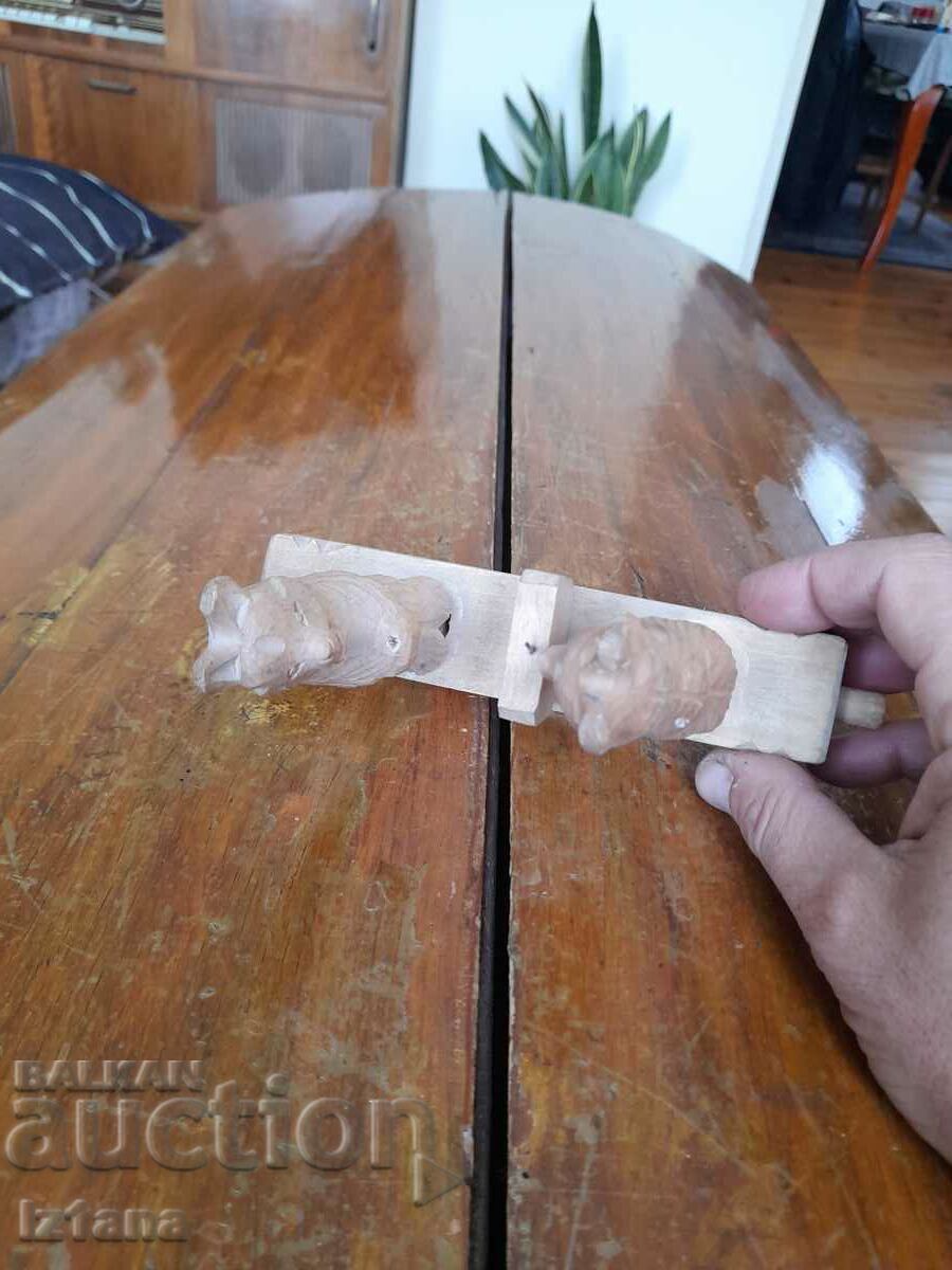 Delivery of An old wooden toy Delivery of An old wooden toy