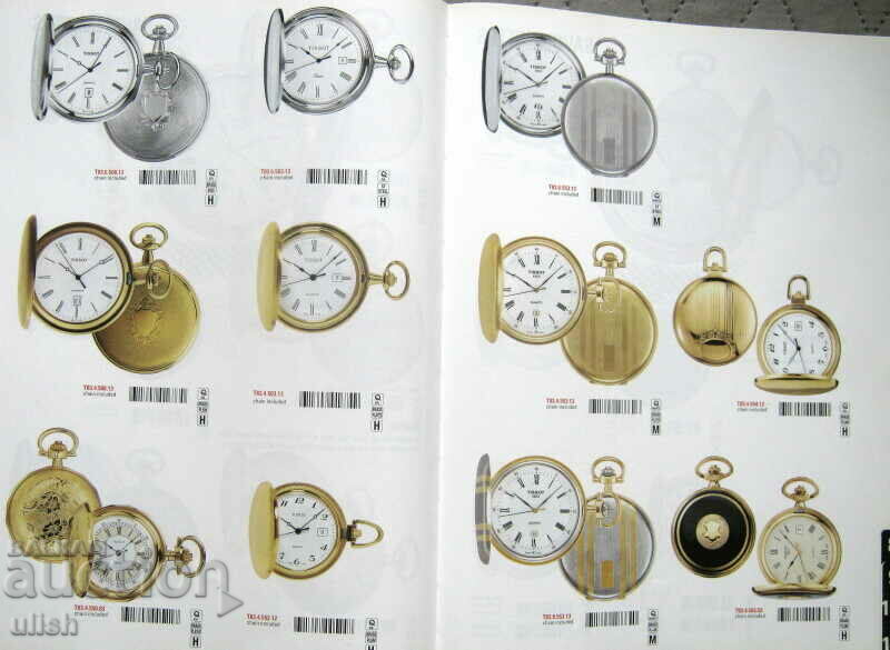 Livrarea 2005 Tissot Guidelines catalog complet prețuri disc
