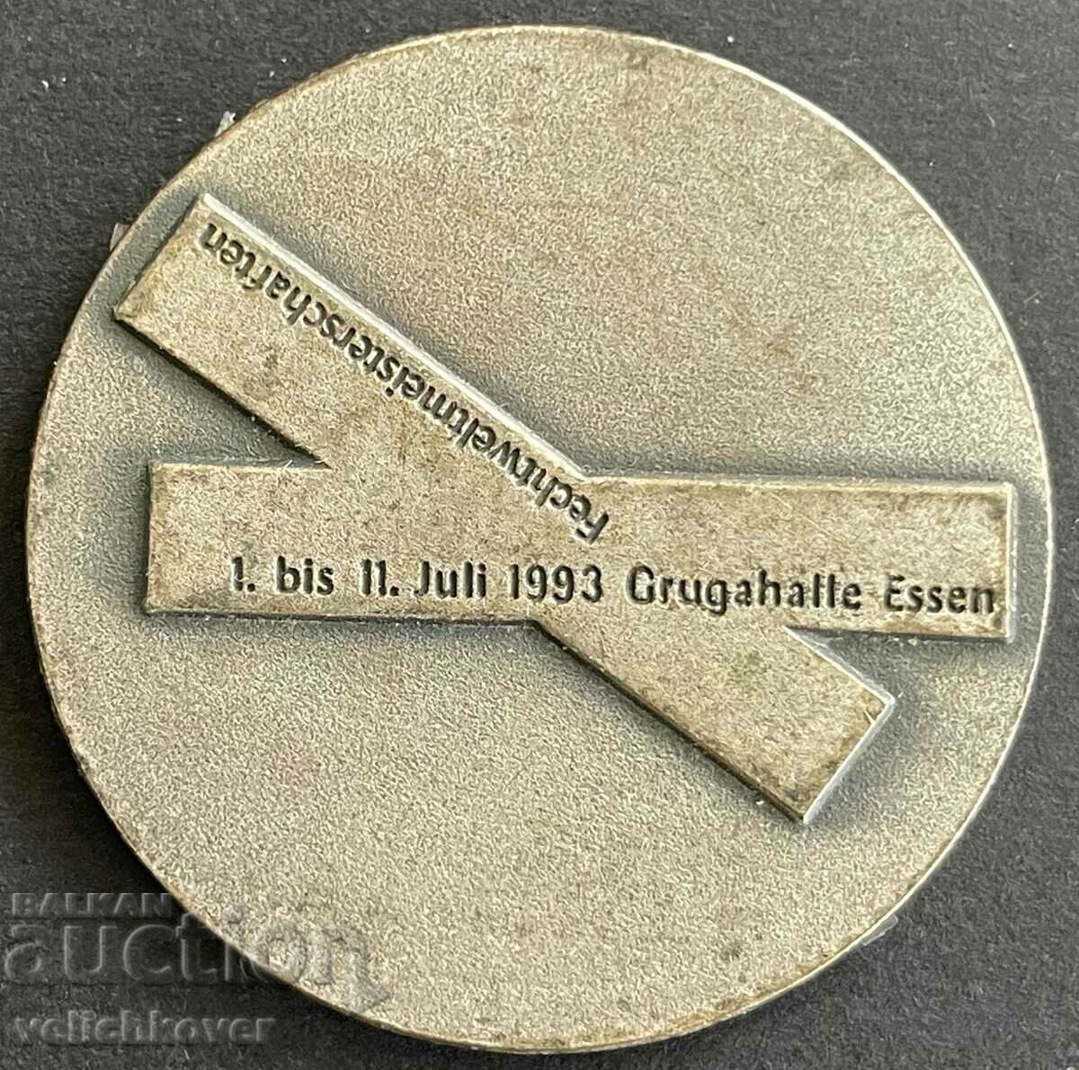 33710 Placă Germania Campionatul Mondial de scrimă, toamna 1993