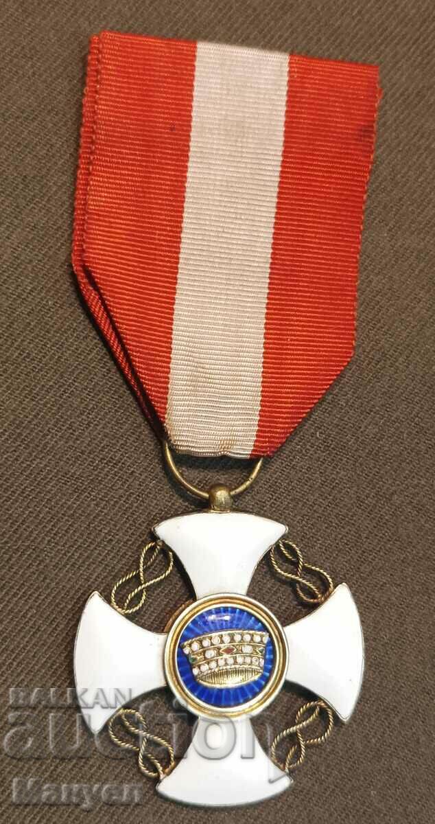 "Order of the Crown" 5th century, gold with box. with price 450.00 BGN | € 230.08