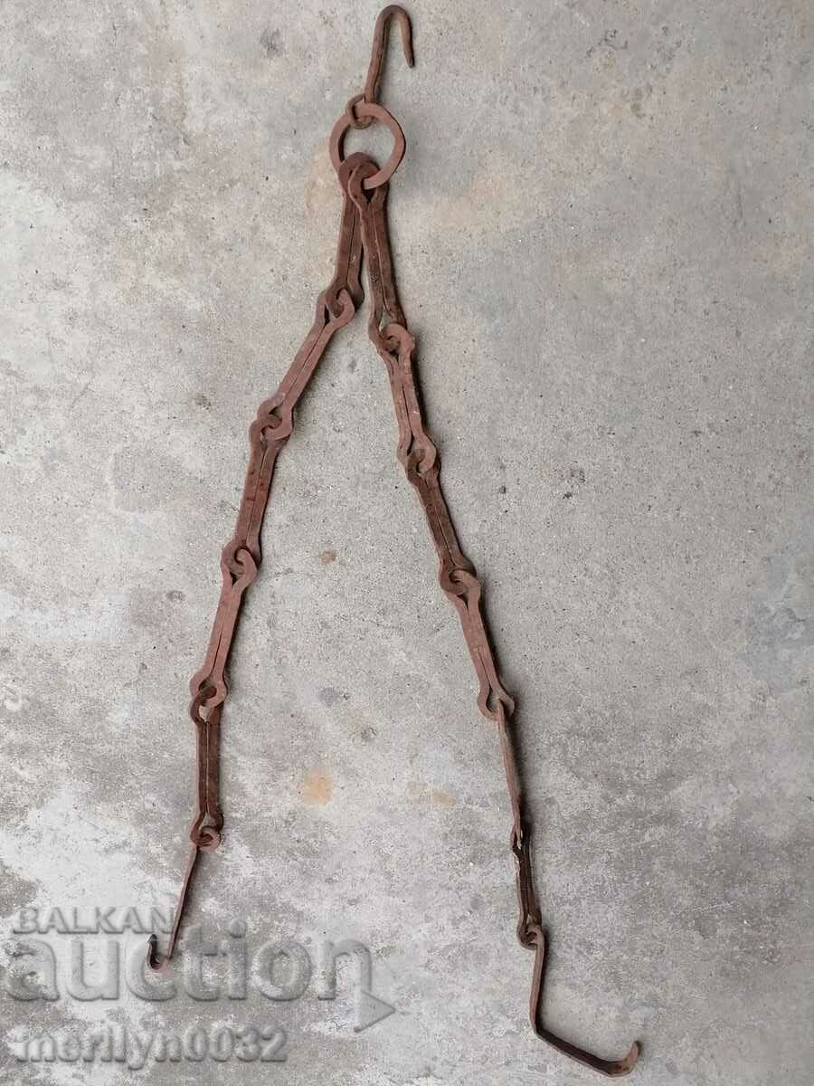 Παλιά πλαστά αλυσίδα άγκιστρο, άγκιστρα κρεμάστρα αλυσίδα ξέσπασμα με τιμή 48.00 BGN | € 24.54 Παλιά πλαστά αλυσίδα άγκιστρο, άγκιστρα κρεμάστρα αλυσίδα ξέσπασμα με τιμή 48.00 BGN | € 24.54