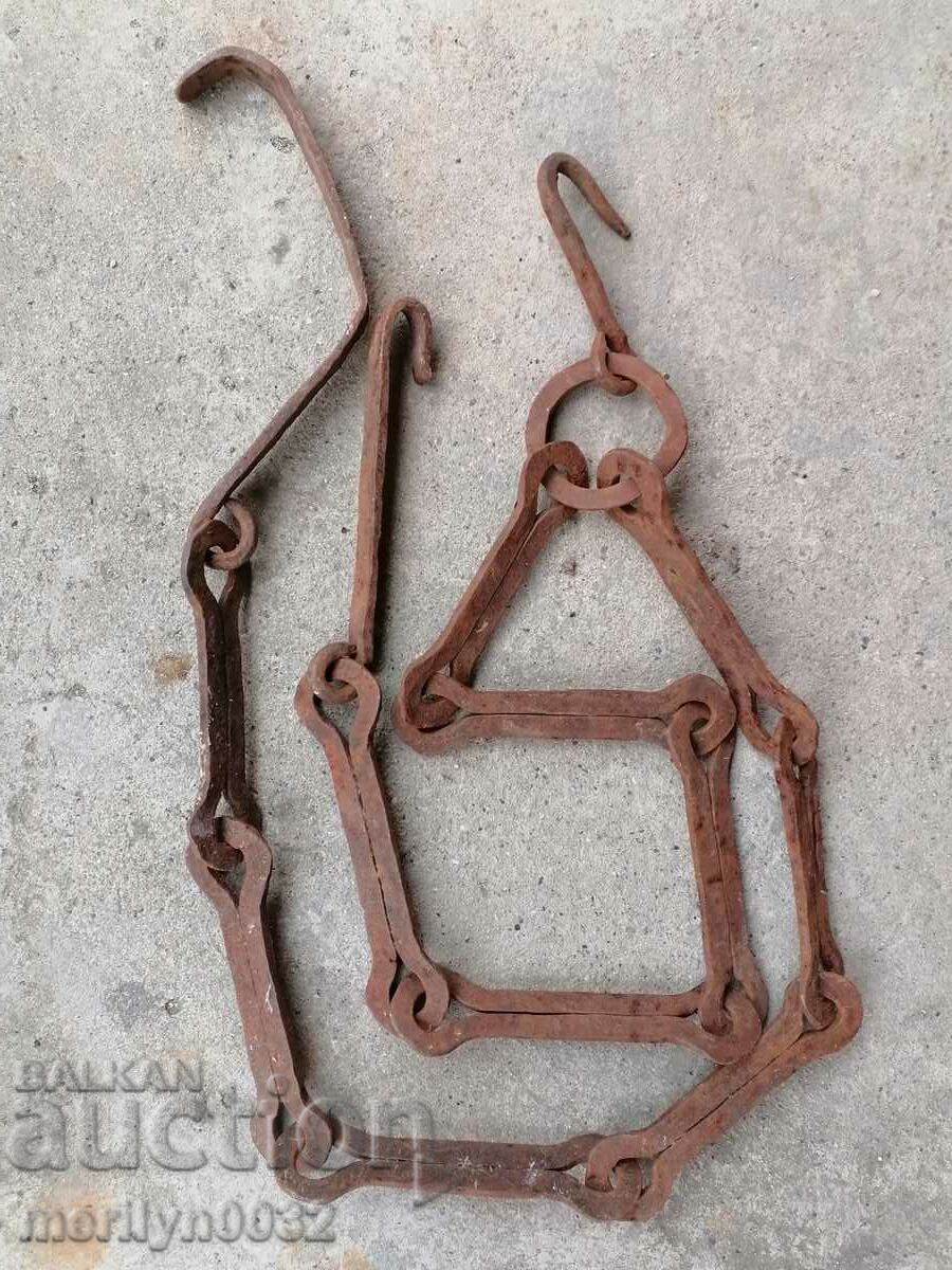 Παλιά πλαστά αλυσίδα άγκιστρο, άγκιστρα κρεμάστρα αλυσίδα ξέσπασμα - 5 Παλιά πλαστά αλυσίδα άγκιστρο, άγκιστρα κρεμάστρα αλυσίδα ξέσπασμα - 5