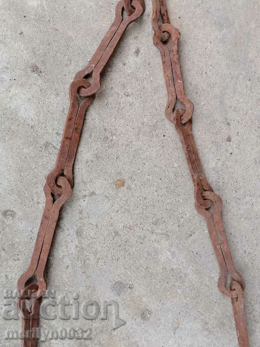 Παλιά πλαστά αλυσίδα άγκιστρο, άγκιστρα κρεμάστρα αλυσίδα ξέσπασμα - 7 Παλιά πλαστά αλυσίδα άγκιστρο, άγκιστρα κρεμάστρα αλυσίδα ξέσπασμα - 7