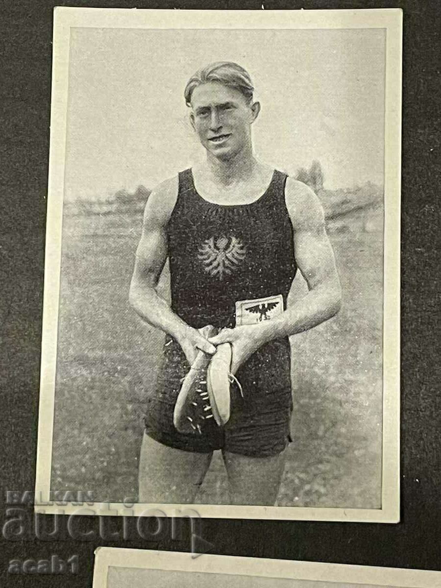 Cărți de țigară Jocurile Olimpice „Confreia” SUA1932 - 7 Cărți de țigară Jocurile Olimpice „Confreia” SUA1932 - 7