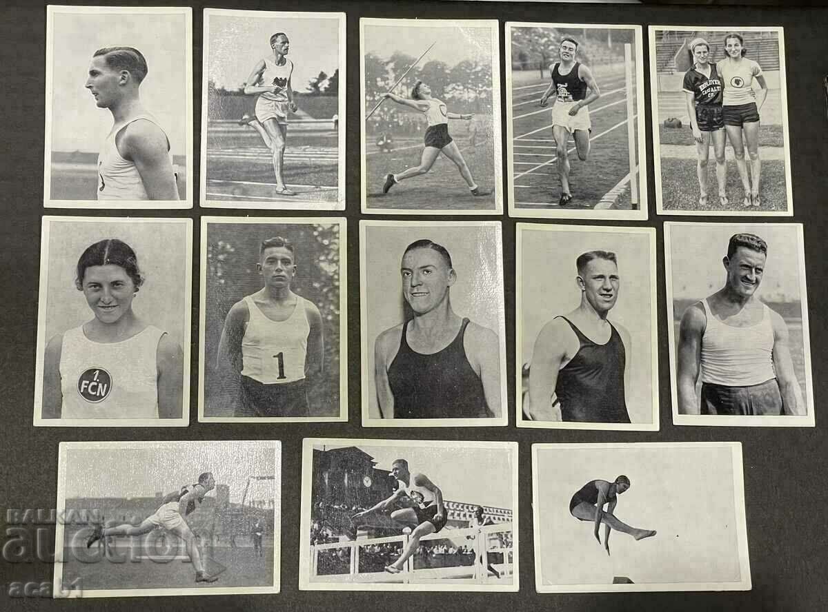 Κάρτες τσιγάρων «Confreia» Ολυμπιακοί Αγώνες ΗΠΑ 1932