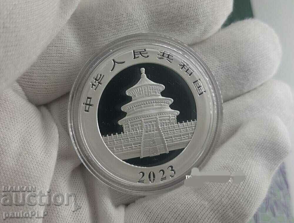 CHINESE PANDA- 2023 SILVER - NEW in box with price 218.00 BGN | € 111.46 CHINESE PANDA- 2023 SILVER - NEW in box with price 218.00 BGN | € 111.46