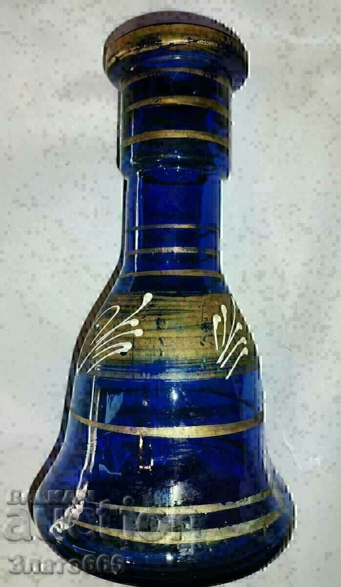 Стара стъклена ваза с цена 5.00 лв. | € 2.56 Стара стъклена ваза с цена 5.00 лв. | € 2.56