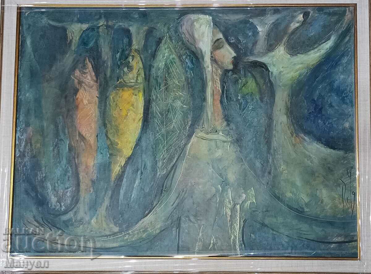 I am selling an eclectic painting by Rumen Uzunov. with price 450.00 BGN | € 230.08 I am selling an eclectic painting by Rumen Uzunov. with price 450.00 BGN | € 230.08