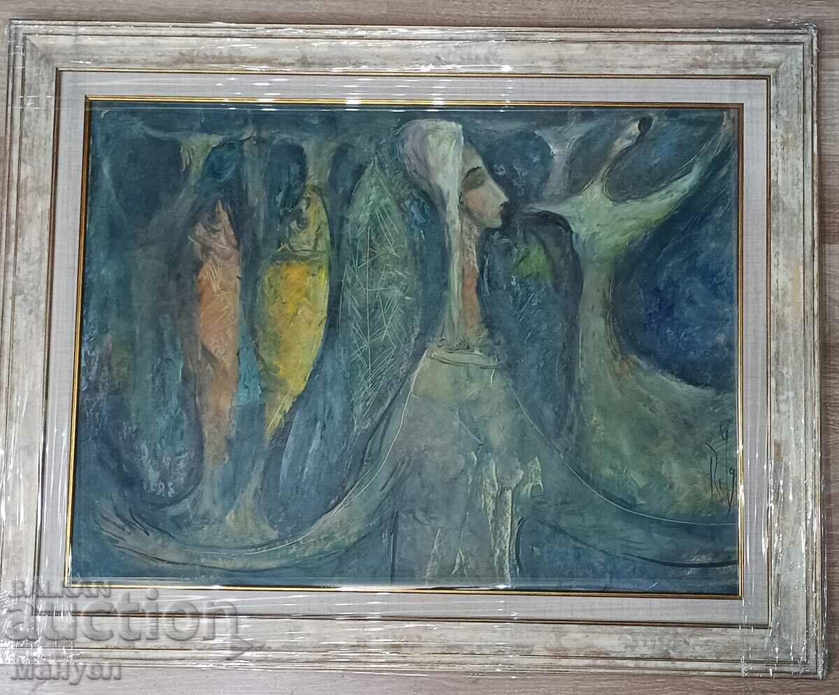 Πουλάω έναν εκλεκτικό πίνακα του Rumen Uzunov.