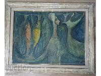 I am selling an eclectic painting by Rumen Uzunov.