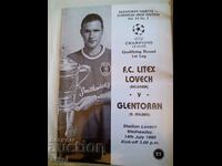 Program de fotbal Litex Lovech - Glentoran 1999 SHL