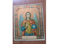 1896 - ENGRAVING - ARCHANGEL MICHAEL - ATHOS - ORIGINAL