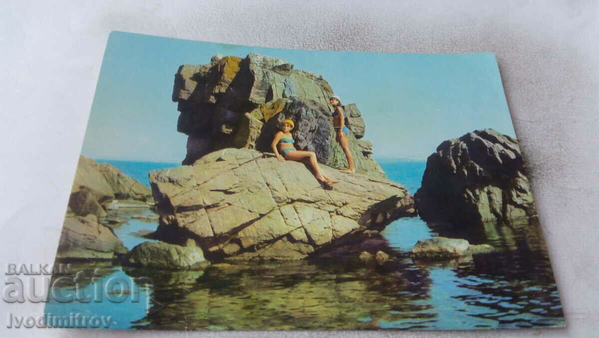 Postcard Sozopol Rocks