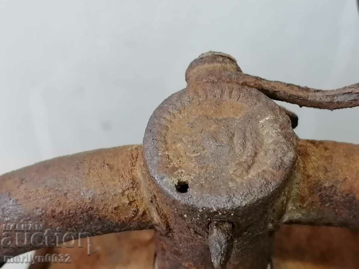 Delivery of Old German German lantern, lamp, World War I Delivery of Old German German lantern, lamp, World War I