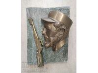 Brass sculpture Fidel Castro