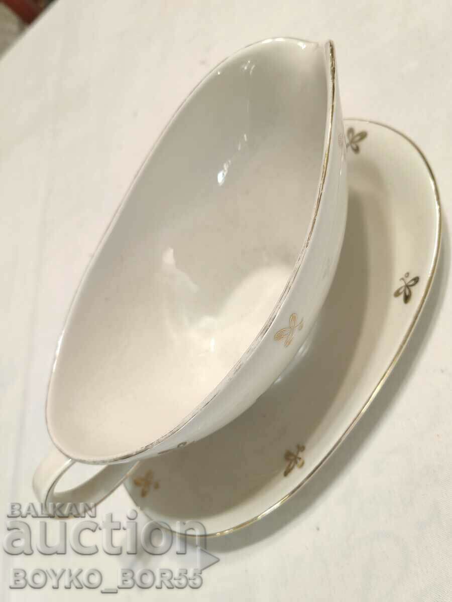 Delivery of Original Vintage German Porcelain Saucer Delivery of Original Vintage German Porcelain Saucer