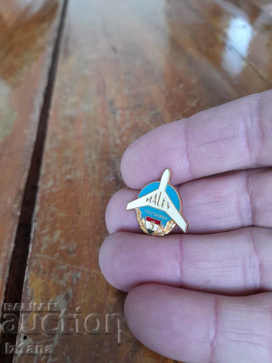 Old badge Malev, Malev with price 15.00 BGN | € 7.67 Old badge Malev, Malev with price 15.00 BGN | € 7.67