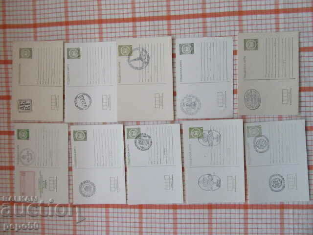 10 ANNIVERSARY POST CARDS /N/